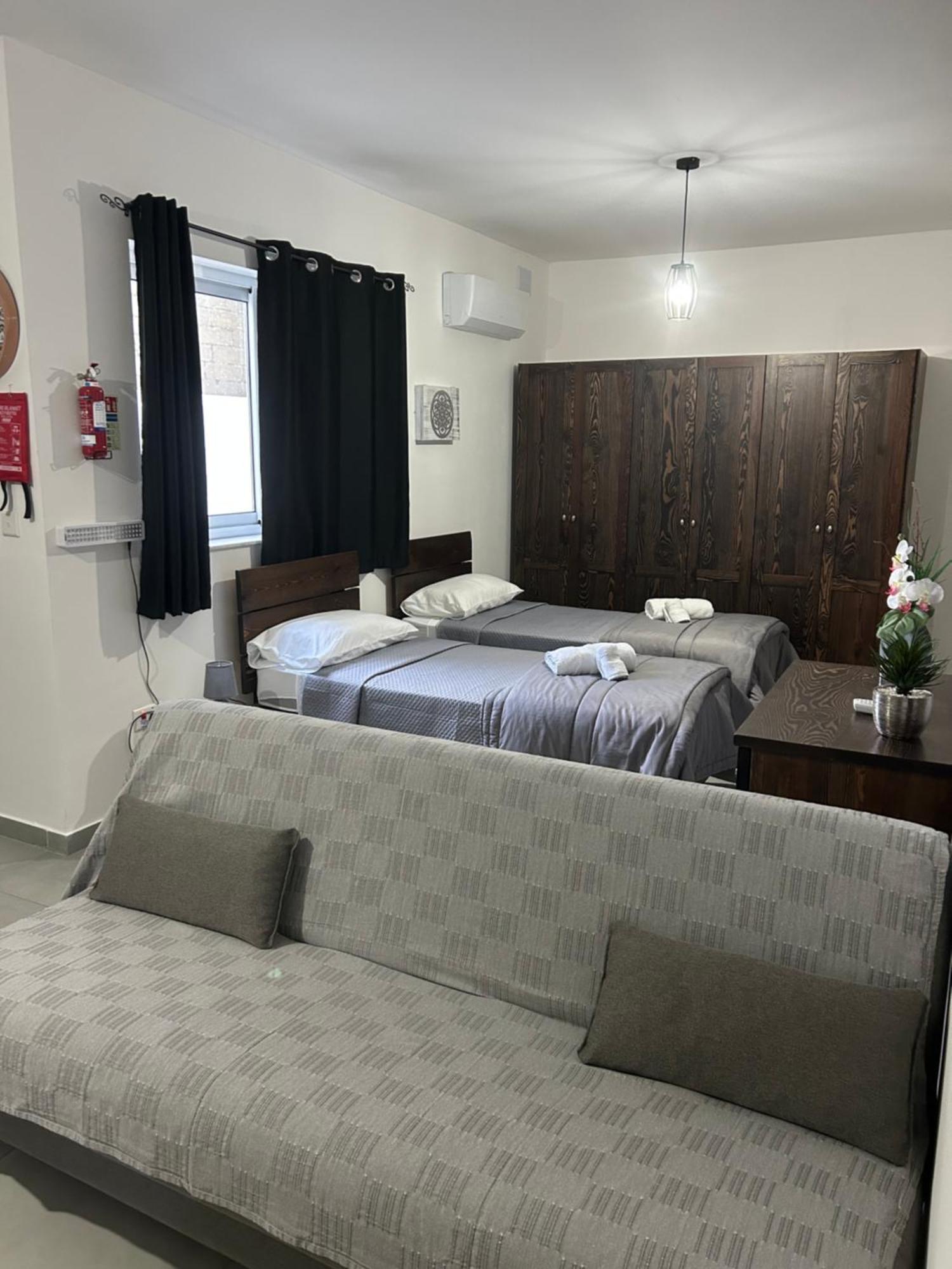 St Gaetans Studio Apartment 6A Hamrun Exteriér fotografie
